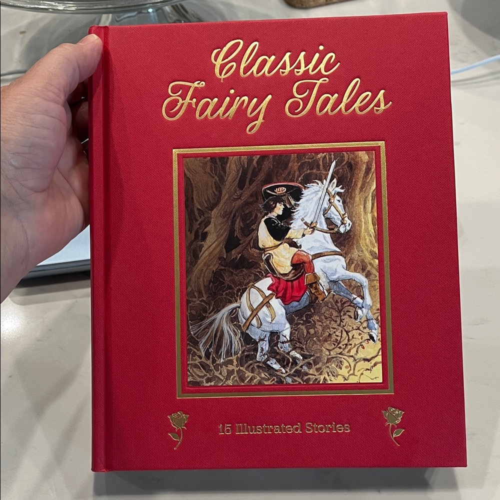 Classic Fairy Tales Book With Sprayed Edges (New)